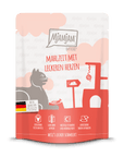 Artikel mit dem Namen MjAMjAM - Katze - Mahlzeit mit leckeren Herzen im Shop von zoo.de , dem Onlineshop für nachhaltiges Hundefutter und Katzenfutter.