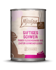 Artikel mit dem Namen MjAMjAM - Katze - purer Fleischgenuss Schwein im Shop von zoo.de , dem Onlineshop für nachhaltiges Hundefutter und Katzenfutter.