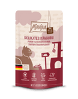 Artikel mit dem Namen MjAMjAM - Katze - purer Fleischgenuss - zartes Känguru im Shop von zoo.de , dem Onlineshop für nachhaltiges Hundefutter und Katzenfutter.