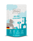 Artikel mit dem Namen MjAMjAM - Katze - zarte Ziege an leckeren Möhrchen im Shop von zoo.de , dem Onlineshop für nachhaltiges Hundefutter und Katzenfutter.
