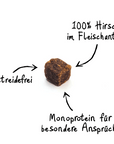 Artikel mit dem Namen NutriQM Hund Exklusiv Protein Hirsch im Shop von zoo.de , dem Onlineshop für nachhaltiges Hundefutter und Katzenfutter.