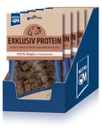 Artikel mit dem Namen NutriQM Hund Exklusiv Protein Ziege im Shop von zoo.de , dem Onlineshop für nachhaltiges Hundefutter und Katzenfutter.