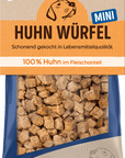 Artikel mit dem Namen NutriQM Hund Huhn Würfel mini im Shop von zoo.de , dem Onlineshop für nachhaltiges Hundefutter und Katzenfutter.