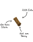 Artikel mit dem Namen NutriQM Hund Training Sticks Ente im Shop von zoo.de , dem Onlineshop für nachhaltiges Hundefutter und Katzenfutter.