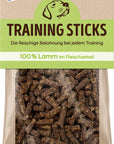 Artikel mit dem Namen NutriQM Hund Training Sticks Lamm im Shop von zoo.de , dem Onlineshop für nachhaltiges Hundefutter und Katzenfutter.