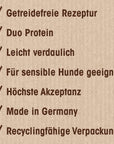 Artikel mit dem Namen NutriQM Hund Twice Nice Junior Huhn im Shop von zoo.de , dem Onlineshop für nachhaltiges Hundefutter und Katzenfutter.