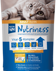 Artikel mit dem Namen NutriQM Katze Nutriness Adult Huhn im Shop von zoo.de , dem Onlineshop für nachhaltiges Hundefutter und Katzenfutter.