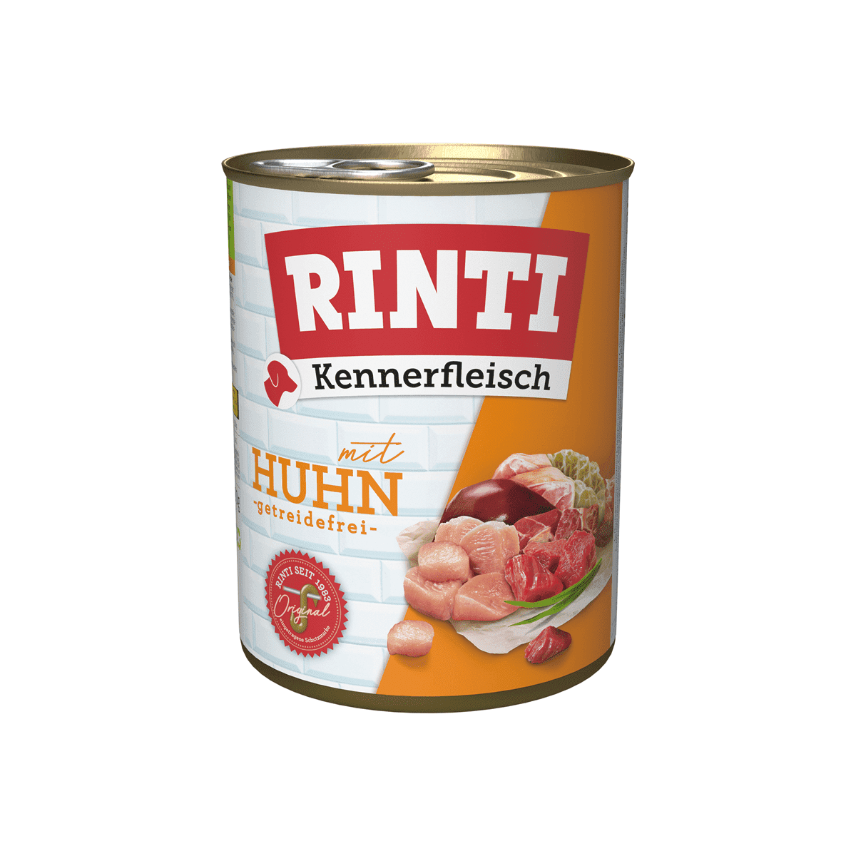 RINTI Kennerfleisch Huhn – Hundefutter getreidefrei – zoo.de