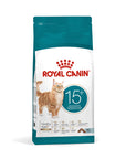 Royal Canin Ageing 15+ senior cat dry food bag with HealthyAge7 complex and easy-to-eat kibble