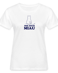 "Mir doch Miau" | Frauen Bio-T-Shirt mit Rundhals-Ausschnitt - zoo.de