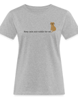 "Keep calm and cuddle the cat" | Frauen Bio-T-Shirt - zoo.de