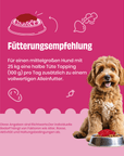 Topping mit Roter Beete, Kartoffeln und Hagebutte zoo-de