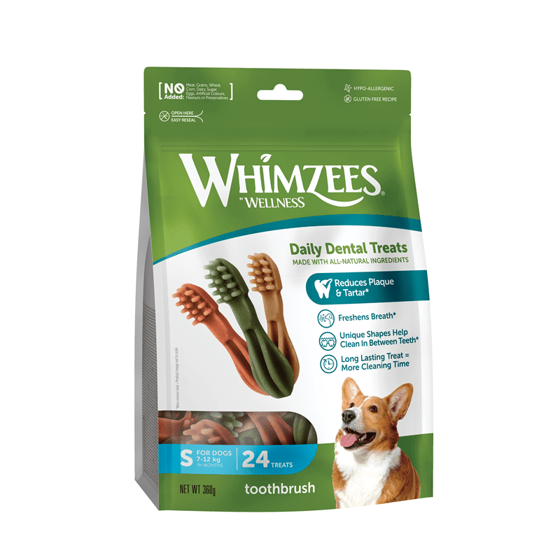 Whimzees Zahnbürste – Tierfutter – zoo.de