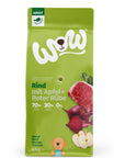 Artikel mit dem Namen WOW Rind mit Apfel und roter Rübe im Shop von zoo.de , dem Onlineshop für nachhaltiges Hundefutter und Katzenfutter.