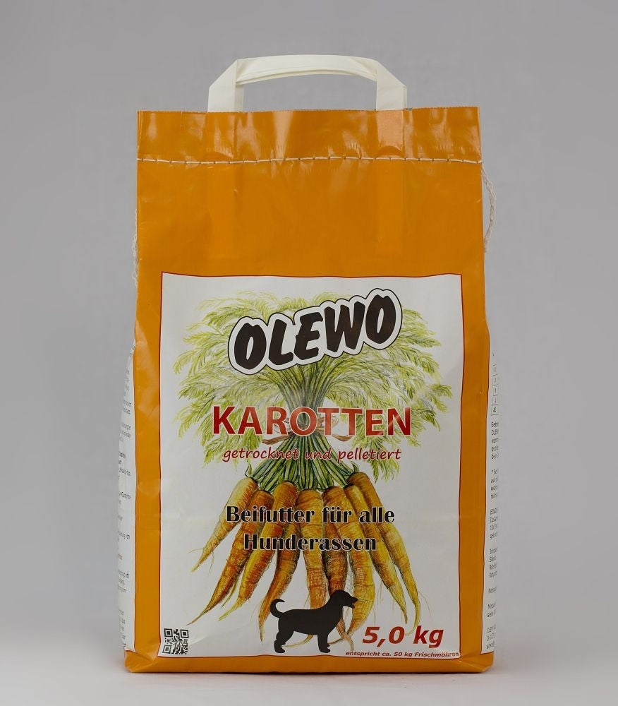 Artikel mit dem Namen Olewo Hund Karotten-Pellet im Shop von zoo.de , dem Onlineshop für nachhaltiges Hundefutter und Katzenfutter.