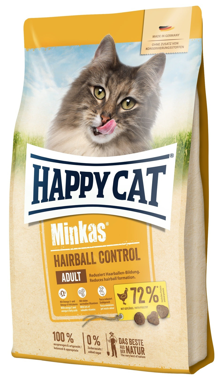 Happy Cat Minkas Hairball Control Geflügel - zoo.de