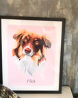 Artikel mit dem Namen draw my pet Tierportraits im Shop von zoo.de , dem Onlineshop für nachhaltiges Hundefutter und Katzenfutter.