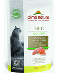 Artikel mit dem Namen Almo Nature Cat Classic Huhn und Lachs im Shop von zoo.de , dem Onlineshop für nachhaltiges Hundefutter und Katzenfutter.