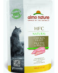 Artikel mit dem Namen Almo Nature Cat Classic Hühnerfilet im Shop von zoo.de , dem Onlineshop für nachhaltiges Hundefutter und Katzenfutter.