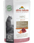 Artikel mit dem Namen Almo Nature Cat Classic Jelly Thunfisch, Huhn und Schinken im Shop von zoo.de , dem Onlineshop für nachhaltiges Hundefutter und Katzenfutter.