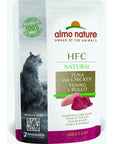 Artikel mit dem Namen Almo Nature Cat Classic Thunfisch und Huhn im Shop von zoo.de , dem Onlineshop für nachhaltiges Hundefutter und Katzenfutter.