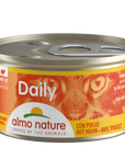 Artikel mit dem Namen Almo Nature Cat Daily Menu Mousse Huhn im Shop von zoo.de , dem Onlineshop für nachhaltiges Hundefutter und Katzenfutter.