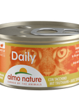 Artikel mit dem Namen Almo Nature Cat Daily Menu Mousse Truthahn im Shop von zoo.de , dem Onlineshop für nachhaltiges Hundefutter und Katzenfutter.