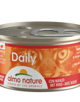 Artikel mit dem Namen Almo Nature Cat Daily Würfel Rind im Shop von zoo.de , dem Onlineshop für nachhaltiges Hundefutter und Katzenfutter.