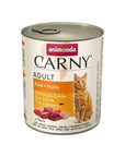 Artikel mit dem Namen Animonda Cat Carny Adult Rind & Huhn im Shop von zoo.de , dem Onlineshop für nachhaltiges Hundefutter und Katzenfutter.