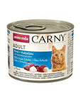 Artikel mit dem Namen Animonda Cat Carny Adult Rind & Kabeljau & Petersilienwurzeln im Shop von zoo.de , dem Onlineshop für nachhaltiges Hundefutter und Katzenfutter.