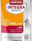 Artikel mit dem Namen Animonda Cat Integra Protect Adult Renal Rind im Shop von zoo.de , dem Onlineshop für nachhaltiges Hundefutter und Katzenfutter.
