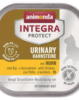 Artikel mit dem Namen Animonda Cat Integra Protect Adult Urinary Struvitstein mit Huhn im Shop von zoo.de , dem Onlineshop für nachhaltiges Hundefutter und Katzenfutter.