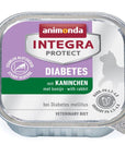 Artikel mit dem Namen Animonda Cat Integra Protect Diabetes mit Kaninchen im Shop von zoo.de , dem Onlineshop für nachhaltiges Hundefutter und Katzenfutter.