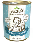 Artikel mit dem Namen Betty's Katze Känguru Kartoffeln und Geflügel im Shop von zoo.de , dem Onlineshop für nachhaltiges Hundefutter und Katzenfutter.