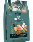 Artikel mit dem Namen Bosch Dog HPC MENUE Adult mit Nordsee-Lachs im Shop von zoo.de , dem Onlineshop für nachhaltiges Hundefutter und Katzenfutter.