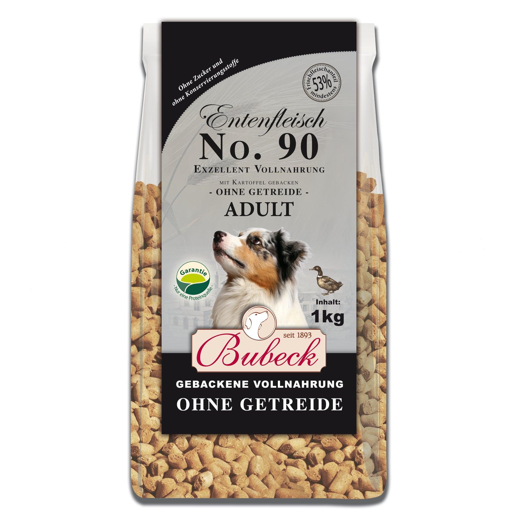 Bubeck Ente und Kartoffel – Hundefutter getreidefrei – zoo.de