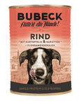 Artikel mit dem Namen Bubeck Rindfleisch im Shop von zoo.de , dem Onlineshop für nachhaltiges Hundefutter und Katzenfutter.
