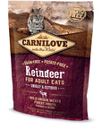 Artikel mit dem Namen Carnilove Cat Adult - Rentier im Shop von zoo.de , dem Onlineshop für nachhaltiges Hundefutter und Katzenfutter.