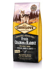 Artikel mit dem Namen Carnilove Dog Adult Fresh - Huhn & Kaninchen im Shop von zoo.de , dem Onlineshop für nachhaltiges Hundefutter und Katzenfutter.