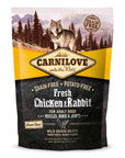 Artikel mit dem Namen Carnilove Dog Adult Fresh - Huhn & Kaninchen im Shop von zoo.de , dem Onlineshop für nachhaltiges Hundefutter und Katzenfutter.