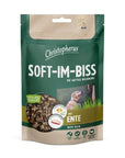 Artikel mit dem Namen Christopherus Snacks Soft-Im-Biss mit Ente im Shop von zoo.de , dem Onlineshop für nachhaltiges Hundefutter und Katzenfutter.