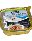 Artikel mit dem Namen Dr.Clauder's Cat Kabeljau+Krevetten in Sosse im Shop von zoo.de , dem Onlineshop für nachhaltiges Hundefutter und Katzenfutter.