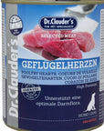 Artikel mit dem Namen Dr.Clauder's Selected Meat Geflügelherzen im Shop von zoo.de , dem Onlineshop für nachhaltiges Hundefutter und Katzenfutter.