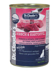 Artikel mit dem Namen Dr.Clauder's Selected Meat Hirsch & Kartoffel im Shop von zoo.de , dem Onlineshop für nachhaltiges Hundefutter und Katzenfutter.