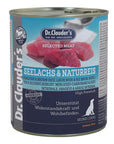 Artikel mit dem Namen Dr.Clauder's Selected Meat Seelachs+Reis im Shop von zoo.de , dem Onlineshop für nachhaltiges Hundefutter und Katzenfutter.