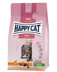 Artikel mit dem Namen Happy Cat Young Junior Land Ente im Shop von zoo.de , dem Onlineshop für nachhaltiges Hundefutter und Katzenfutter.