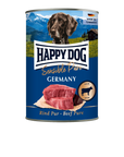 Artikel mit dem Namen Happy Dog Dose Sensible Pure Germany Rind im Shop von zoo.de , dem Onlineshop für nachhaltiges Hundefutter und Katzenfutter.
