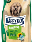 Artikel mit dem Namen Happy Dog NaturCroq Mini Lamm & Reis im Shop von zoo.de , dem Onlineshop für nachhaltiges Hundefutter und Katzenfutter.