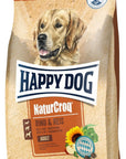 Artikel mit dem Namen Happy Dog NaturCroq Rind & Reis im Shop von zoo.de , dem Onlineshop für nachhaltiges Hundefutter und Katzenfutter.
