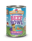 Artikel mit dem Namen Happy Jacky Beef Bowl im Shop von zoo.de , dem Onlineshop für nachhaltiges Hundefutter und Katzenfutter.